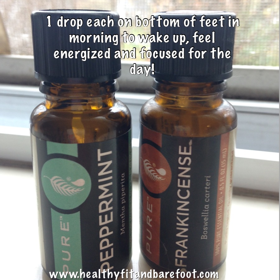 #TuesdayTip - Essential Oils to Wake Up, Feel Energized and Alert in the Morning | Healthy, Fit & Barefoot!